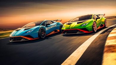 Differences between Lamborghini STO and Aventador