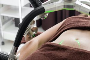 Gastroenterology Clinical Trial on a woman