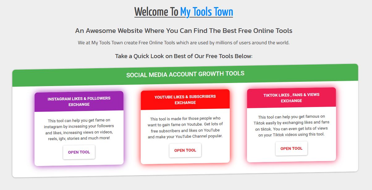 My Tools Town Apk real centered followers On Instagram 2022
