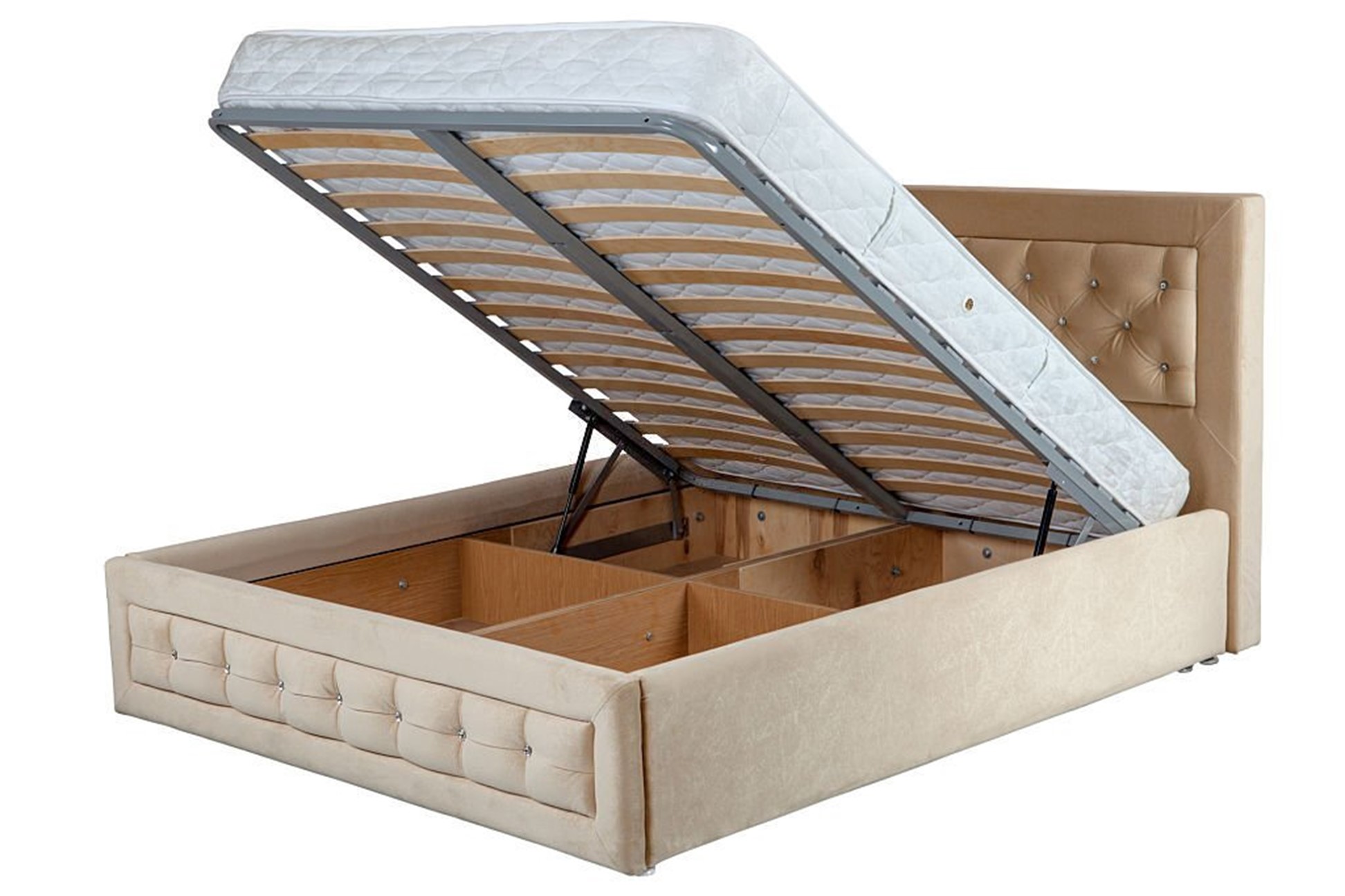 Hydraulic lift bed