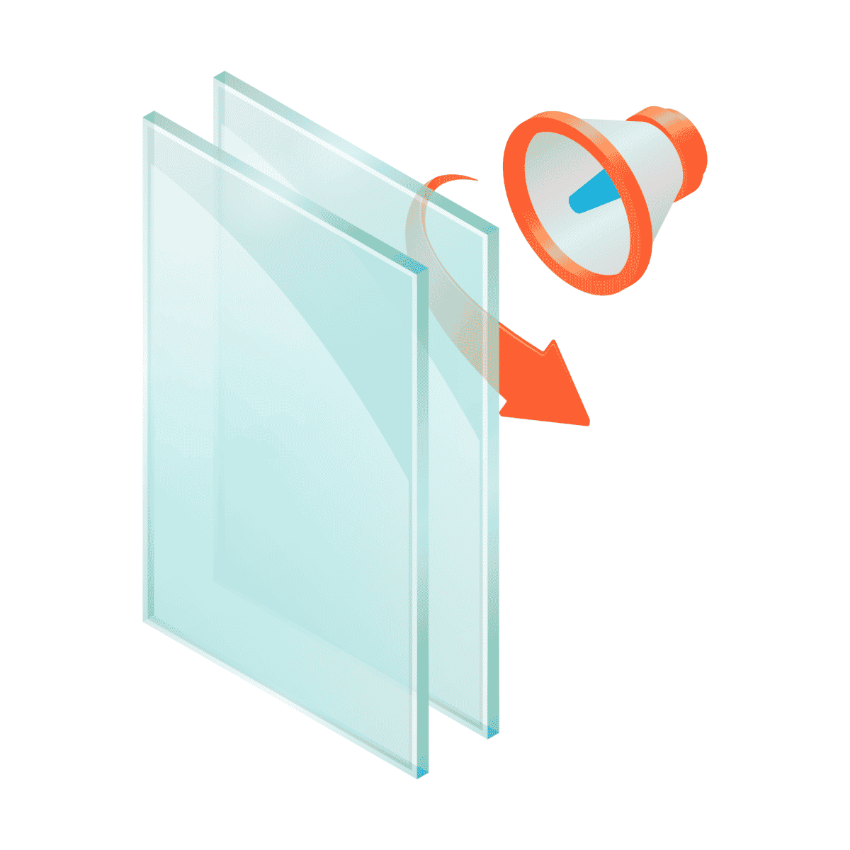 noise reducing windows
