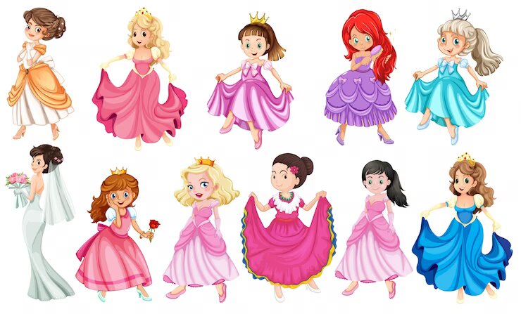 Disney Princess Character Costume